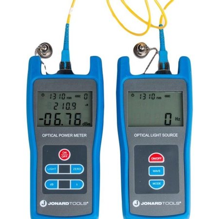 Jonard Tools Fiber Optic Light Source With Fc/Sc/Lc Adapters FLS-50